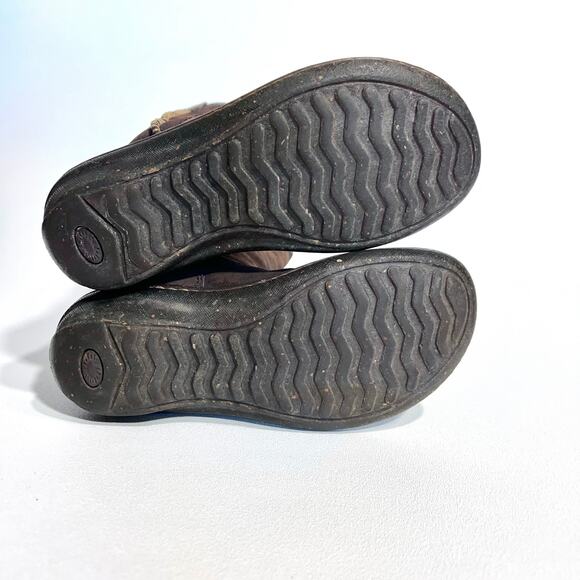 UGG Boot Women 5 Dark Brown Leather Swell Suede‎ Tall Sheepskin Australia # 5676 - Picture 8 of 12